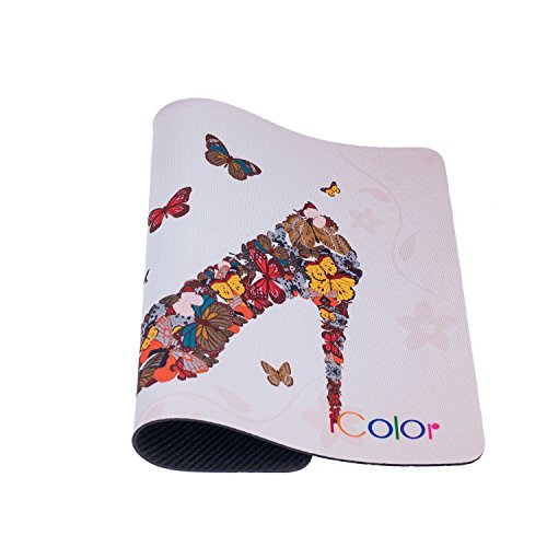 Butterfly Shoes Waterproof Anti-Slip Mouse Pad Mice Pad Mat Mousepad For Optical Laser Mouse