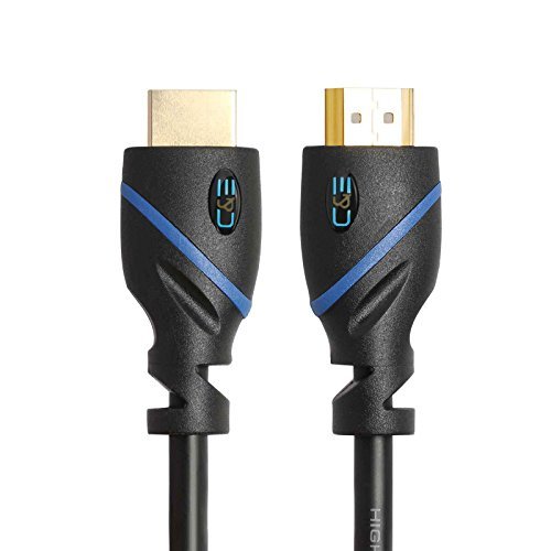 C&E 25 Feet, High Speed HDMI Cable Supports Ethernet, 3D and Audio Return, UltraHD 4K Ready Latest Specification Cable, 1 Pack, CNE60942