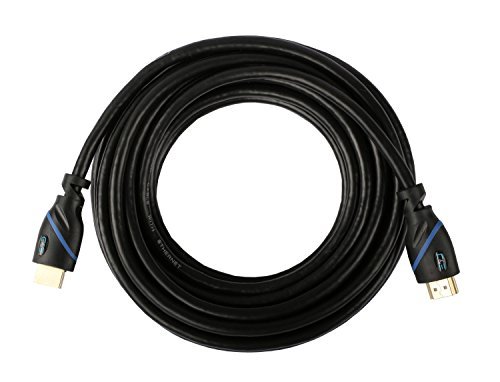 C&E 25 Feet, High Speed HDMI Cable With Ethernet, CL3 Certified Supports 3D and Audio Return Channel, 1 Pack, CNE67941