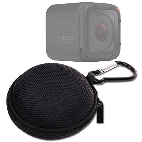 COSMOS Small Portable EVA Storage Case Bag for GoPro HERO Session Action Camera (Round EVA case)