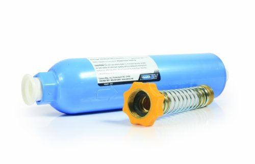 Camco 40043 TastePURE Water Filter with Flexible Hose Protector Greatly Reduces Bad Taste, Odors, Chlorine and Sediment in Drinking Water