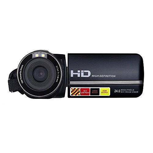 Camera,Stoga Puto STD009 2.7" LCD Screen Digital Video Camcorder Night Vision 24MP Camera HD Digital Camera