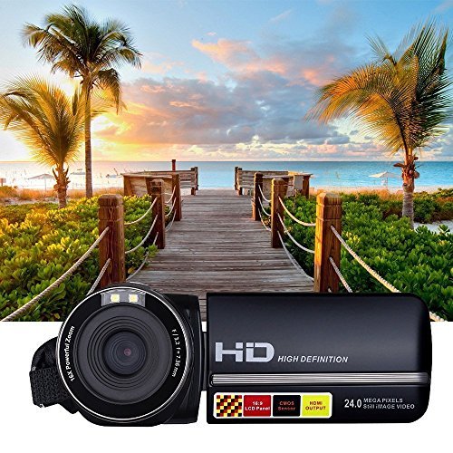 Camera,Stoga Puto STD009 2.7" LCD Screen Digital Video Camcorder Night Vision 24MP Camera HD Digital Camera