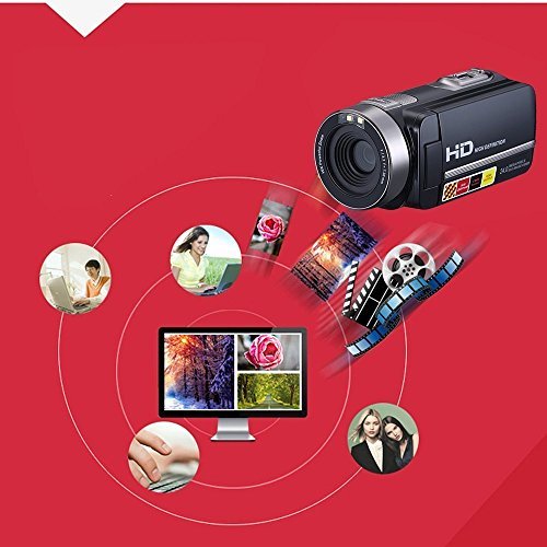 Camera,Stoga Puto STD009 2.7" LCD Screen Digital Video Camcorder Night Vision 24MP Camera HD Digital Camera