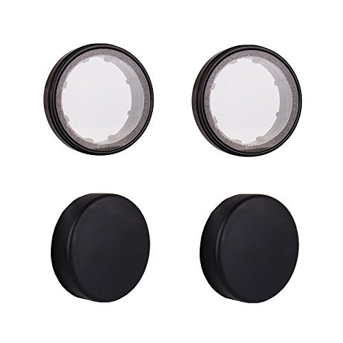 Camera UV Lens Protector Cap Kit for HD GoPro Hero 3 Hero 3+ Hero 4 4 Pack by HOLACA