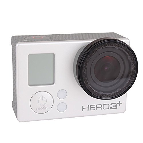 Camera UV Lens Protector Cap Kit for HD GoPro Hero 3 Hero 3+ Hero 4 4 Pack by HOLACA