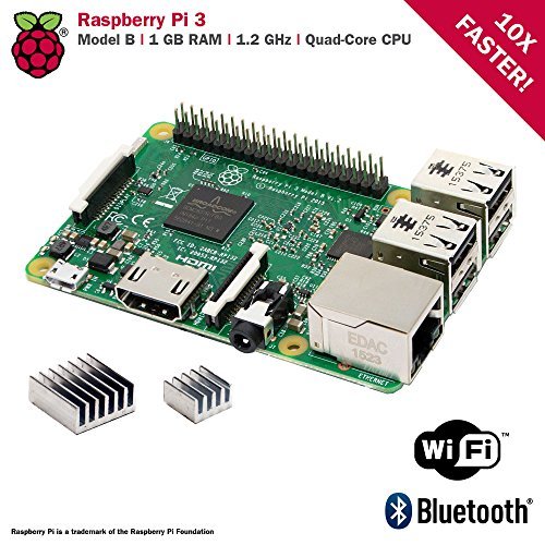 CanaKit Raspberry Pi 3 Kit with Clear Case and 2.5A Power Supply