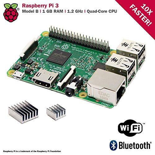 CanaKit Raspberry Pi 3 with 2.5A Micro USB Power Supply (UL Listed)