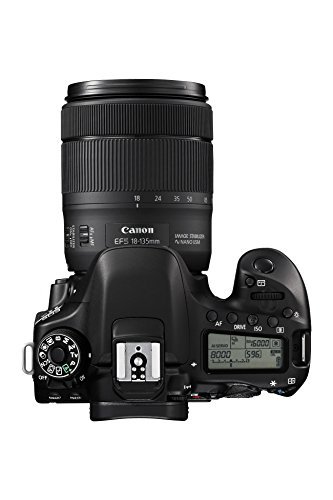 Canon EOS 80D Digital SLR Kit with EF-S 18-135mm f/3.5-5.6 Image Stabilization USM Lens (Black)