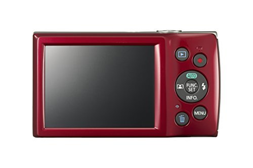 Canon PowerShot ELPH 180 Digital Camera w/ Image Stabilization and Smart AUTO Mode (Red)