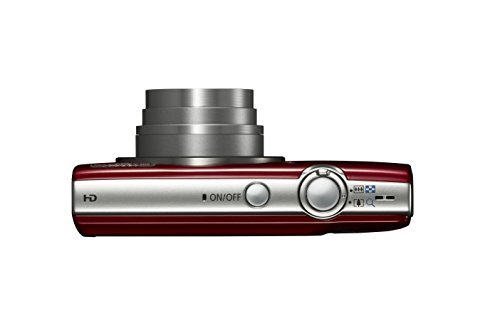 Canon PowerShot ELPH 180 Digital Camera w/ Image Stabilization and Smart AUTO Mode (Red)