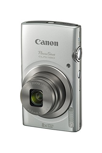 Canon PowerShot ELPH 180 Digital Camera w/ Image Stabilization and Smart AUTO Mode (Silver)