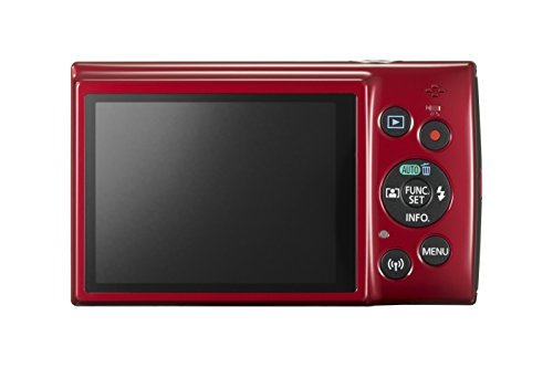 Canon PowerShot ELPH 190 Digital Camera w/ 10x Optical Zoom and Image Stabilization - Wi-Fi & NFC Enabled (Red)