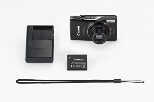 Canon PowerShot ELPH 360 HS with 12x Optical Zoom and Built-In Wi-Fi(Black)