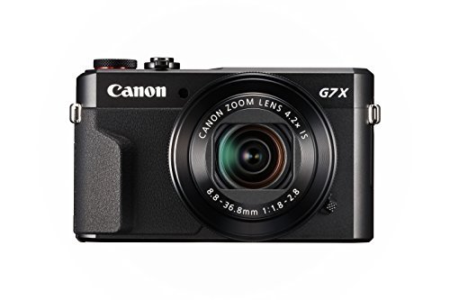 Canon PowerShot G7 X Mark II Digital Camera w/ 1 Inch Sensor and tilt LCD screen - Wi-Fi & NFC Enabled (Black)