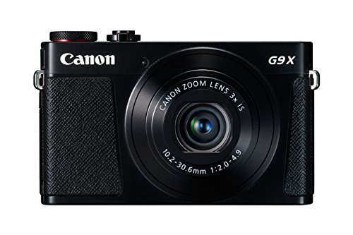 Canon PowerShot G9 X Digital Camera with 3x Optical Zoom, Built-in Wi-Fi and 3 inch LCD (Black)