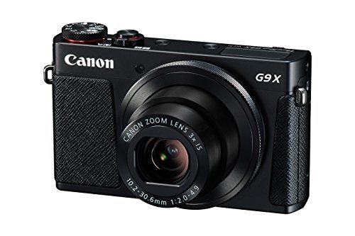 Canon PowerShot G9 X Digital Camera with 3x Optical Zoom, Built-in Wi-Fi and 3 inch LCD (Black)