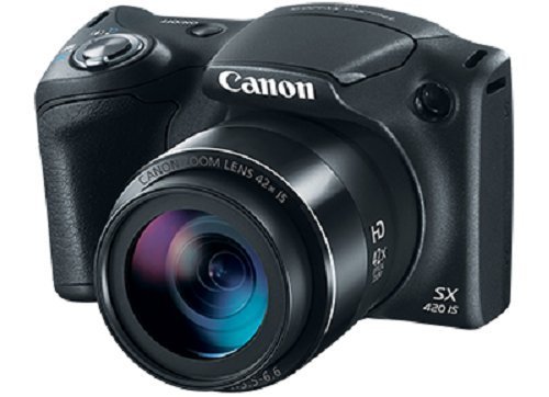 Canon PowerShot SX420 Digital Camera w/ 42x Optical Zoom - Wi-Fi & NFC Enabled (Black)