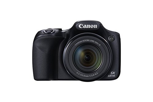 Canon PowerShot SX530 Digital Camera w/ 50x Optical Zoom - Wi-Fi & NFC Enabled (Black)