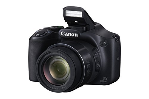 Canon PowerShot SX530 Digital Camera w/ 50x Optical Zoom - Wi-Fi & NFC Enabled (Black)