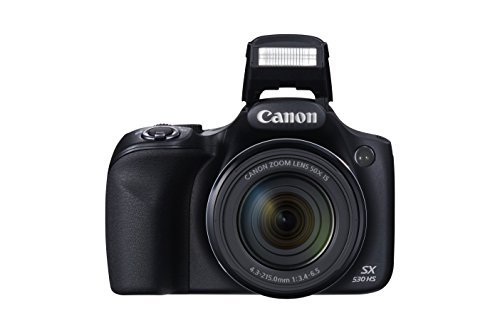 Canon PowerShot SX530 Digital Camera w/ 50x Optical Zoom - Wi-Fi & NFC Enabled (Black)