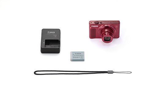 Canon PowerShot SX620 Digital Camera w/25x Optical Zoom - Wi-Fi & NFC Enabled (Red)