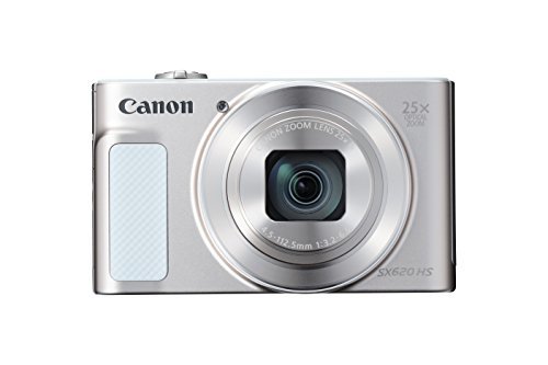 Canon PowerShot SX620 Digital Camera w/25x Optical Zoom - Wi-Fi & NFC Enabled (Silver)