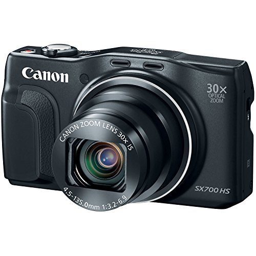 Canon PowerShot SX700 HS Digital Camera - Wi-Fi Enabled (Black)