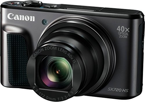 Canon PowerShot SX720 HS 20.3MP Digital Camera 40x Optical Zoom - Black