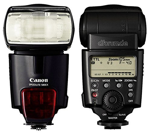 Canon Speedlite 580EX II Flash for Canon EOS Digital SLR Cameras