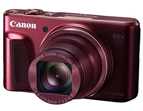 Canon digital camera PowerShot SX720 HS optical 40x zoom PSSX720HSRE (Red) [International Version, No Warranty]