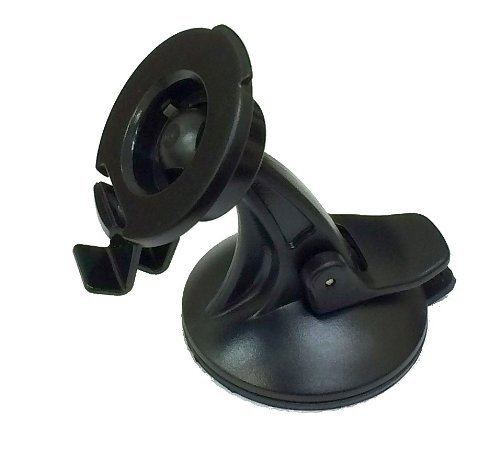 Car Windshield Suction Cup Mount for Garmin Nuvi 42 42LM 44 44LM 52 52LM 54 54LM 55 55LM 55LMT 56 56LM 56LMT 2457LMT 2497LMT 2577LT 2597LM 2597LMT 2558LMTHD 2598LMTHD Drive 50 60 DriveSmart 50 60 GPS