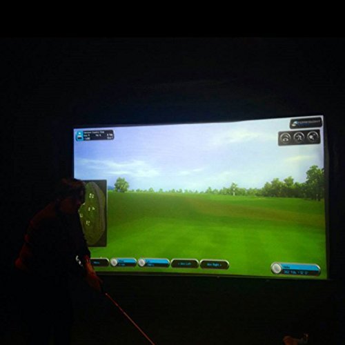 Carl's Golf Simulator Impact Screen Material, Golf Hitting Screen, Golf Net