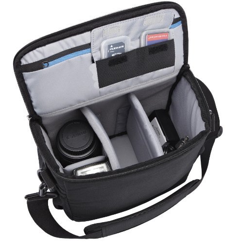 Case Logic CPL-106 DSLR Camera Shoulder Bag, Medium (Black)