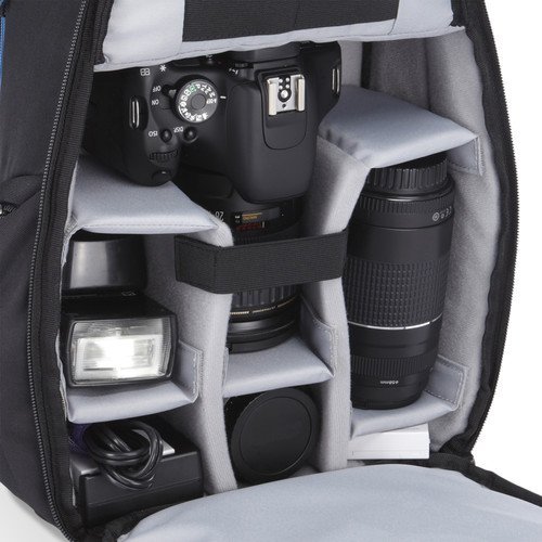 Case Logic CPL-108BK Backpack for DSLR Camera and iPad, Black