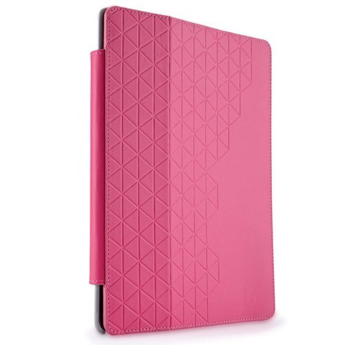 Case Logic iFOL-301 Purple Hard Shell Polycarbonate Folio for iPad 2/3 and 4th Generation, Pink