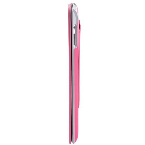 Case Logic iFOL-301 Purple Hard Shell Polycarbonate Folio for iPad 2/3 and 4th Generation, Pink