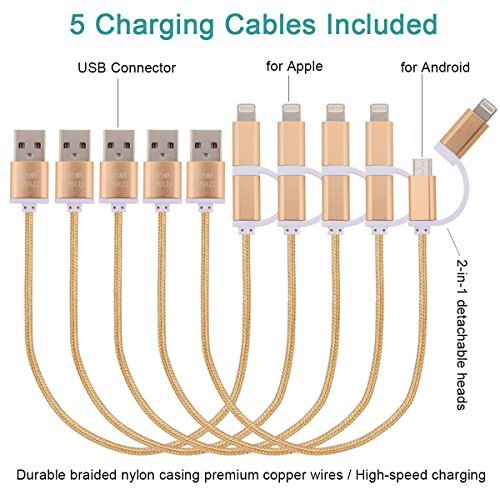 Charging Station 5 Port Usb Charger Quick Charge Charging Dock, Cell Phone Charger Multi Port Usb Desktop Charging Station for Multiple Devices, Multi Device Charging Station for iphone, ipad, Tablet