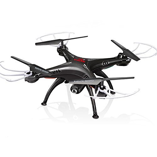 Cheerwing Syma X5SW-V3 FPV 2.4Ghz 4CH 6-Axis Gyro RC Headless Quadcopter Drone UFO with HD Wifi Camera (Black)