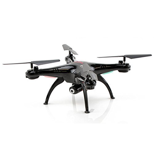 Cheerwing Syma X5SW-V3 FPV 2.4Ghz 4CH 6-Axis Gyro RC Headless Quadcopter Drone UFO with HD Wifi Camera (Black)