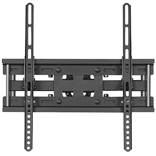 Cheetah Mounts APDAM3B Dual Articulating Arm TV Wall Mount Bracket for 20-65” TVs up to VESA 400 and 115lbs, Mounts to Two 16" studs and includes a Twisted Veins 10’ HDMI Cable and a 6” 3-Axis Magnetic Bubble Level