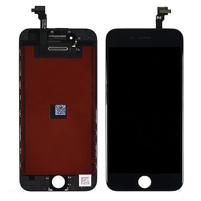Cococka LCD Touch Screen Digitizer Frame Replacement Assembly Full Set for iPhone 6 (Black)