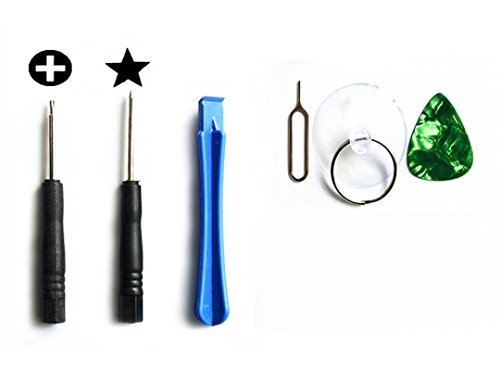 Cococka LCD Touch Screen Digitizer Frame Replacement Assembly Full Set for iPhone 6 (Black)