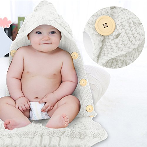 Colorful Newborn Baby Wrap Swaddle Blanket, Oenbopo Baby Kids Toddler Knit Blanket...