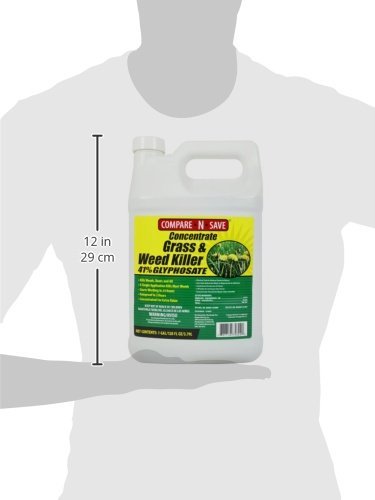 Compare-N-Save Concentrate Grass and Weed Killer, 41-Percent Glyphosate, 1-Gallon