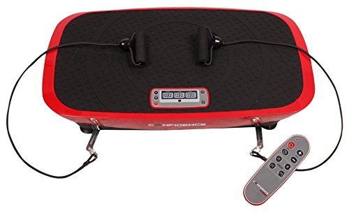 Confidence Fitness Confidence Vibeslim Vibration Trainer Red