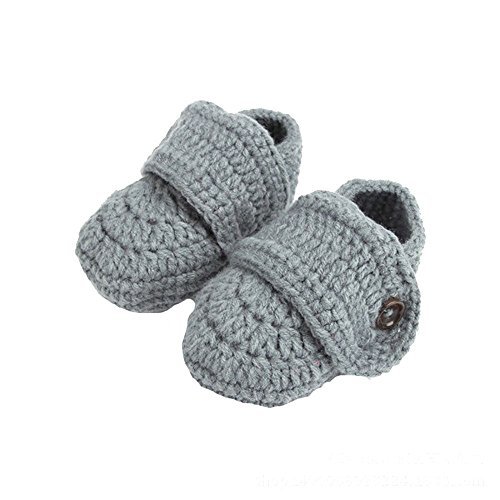 CreazyDog® Soft Handmade Knit Sock Infant Shoes Casual Baby Prewalker (B) 