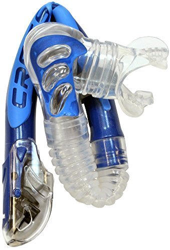 Cressi ALPHA ULTRA DRY, Adult Scuba Diving, Snorkeling Dry Snorkel - Cressi: 100% Made in Italy Since 1946