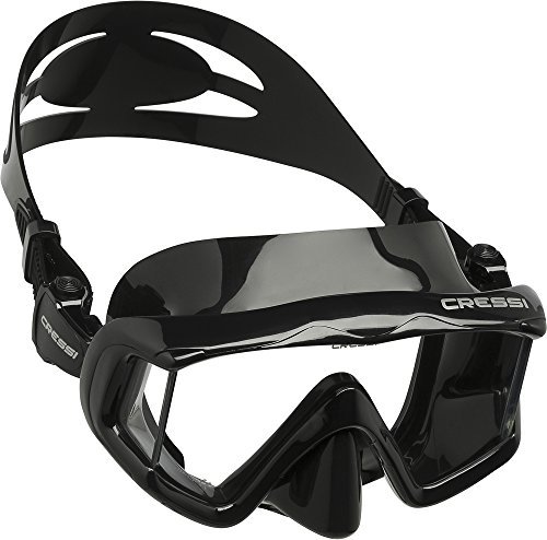 Cressi PANO 3, Large Wide View Mask for Scuba Diving & Snorkeling - Cressi Quality Since 1946