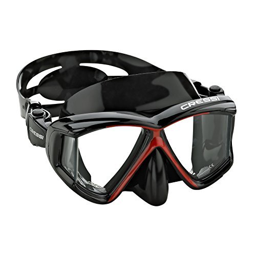 Cressi PANO 4, Wide View Scuba Dive & Snorkeling Mask - Cressi: Quality Since 1946